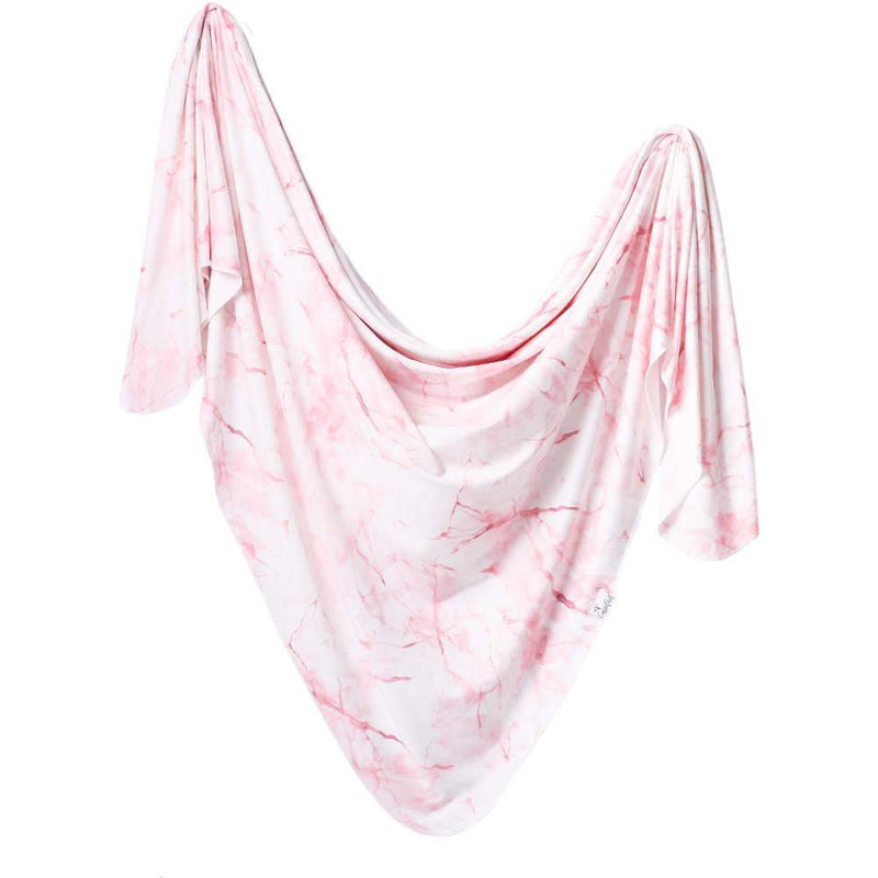 Copper Pearl Knit Swaddle Blanket | Roxy