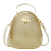 Tiny Treats Jelly Crossbody Bee Bag: Gold