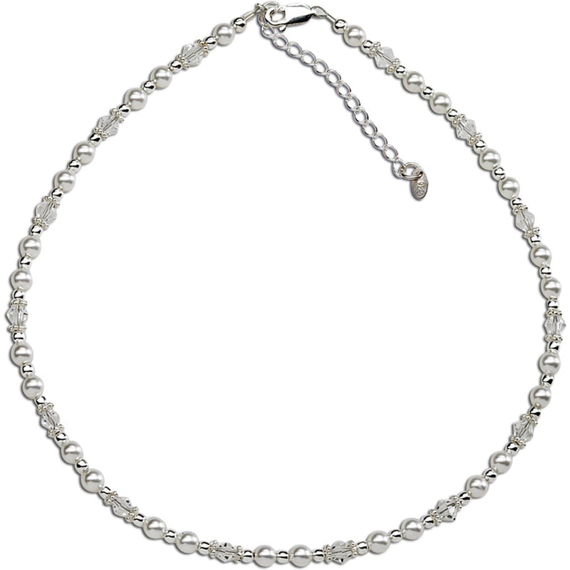 Silver Infinity Pendant and Chain - Osasbazaar