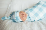 Copper Pearl Knit Swaddle Blanket | Lincoln