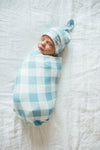 Copper Pearl Knit Swaddle Blanket | Lincoln