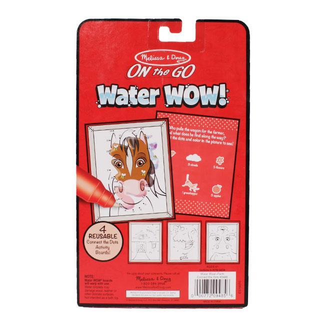 Melissa & Doug Water Wow Connect the Dots Farm