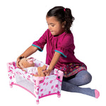 Manhattan Toy Stella Collection Take Along Travel Doll Crib