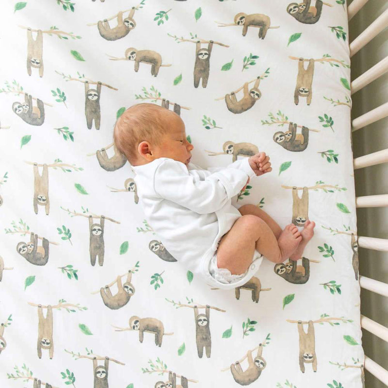 Copper Pearl Premium Crib Sheet | Noah