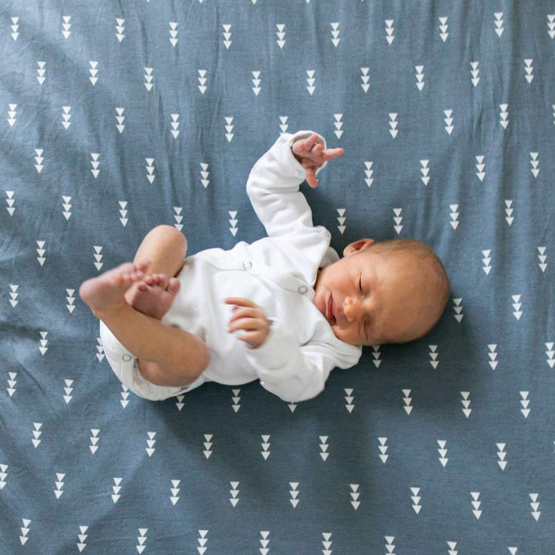 Copper Pearl Premium Crib Sheet | North
