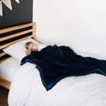 Saranoni Navy Lush Extra Large Blanket