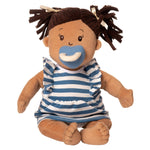 Manhattan Toy Baby Stella Beige Doll with Brown Hair
