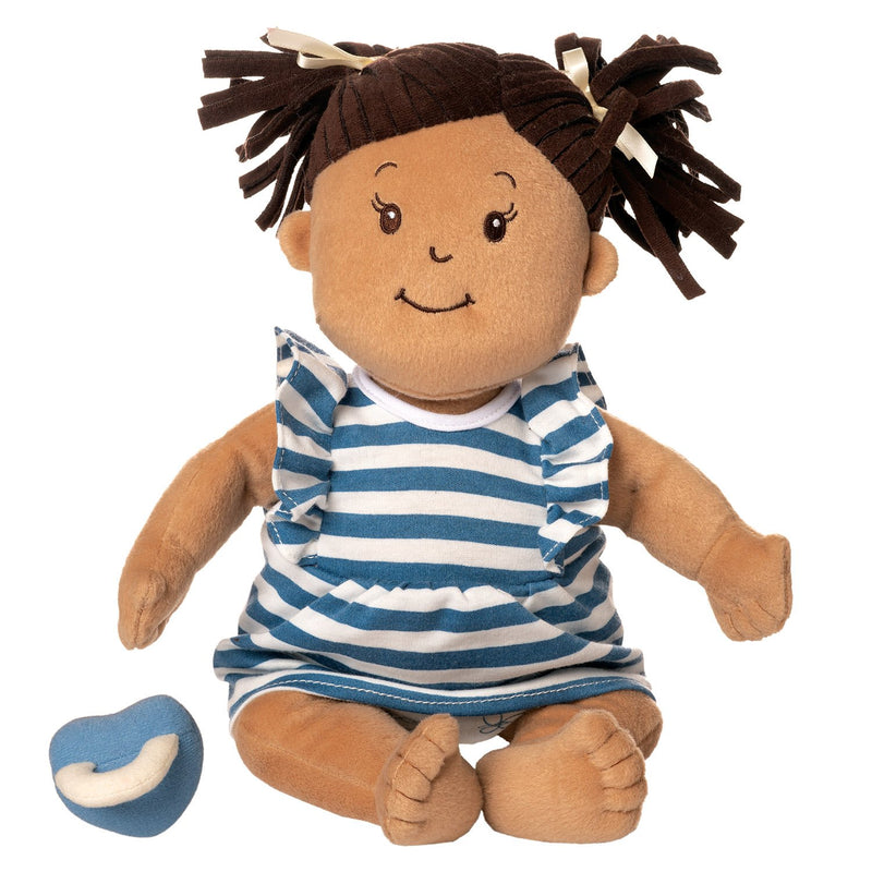 Manhattan Toy Baby Stella Beige Doll with Brown Hair